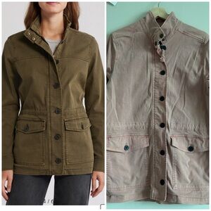 Lucky Brand Cotton Blend Utility Jacket